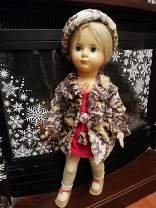 Кукла Лена. Самый ранний выпуск начало 60-х годов. Горьковская фабрика игрушек "Мир" (фото 2)