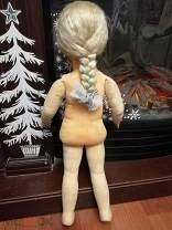 Кукла Лена. Самый ранний выпуск начало 60-х годов. Горьковская фабрика игрушек "Мир" (фото 6)