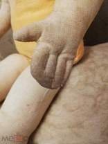 Кукла Лена. Самый ранний выпуск начало 60-х годов. Горьковская фабрика игрушек "Мир" (фото 8)