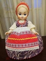 Редкая чайница Марфуша Горьковской фабрики "Мир"