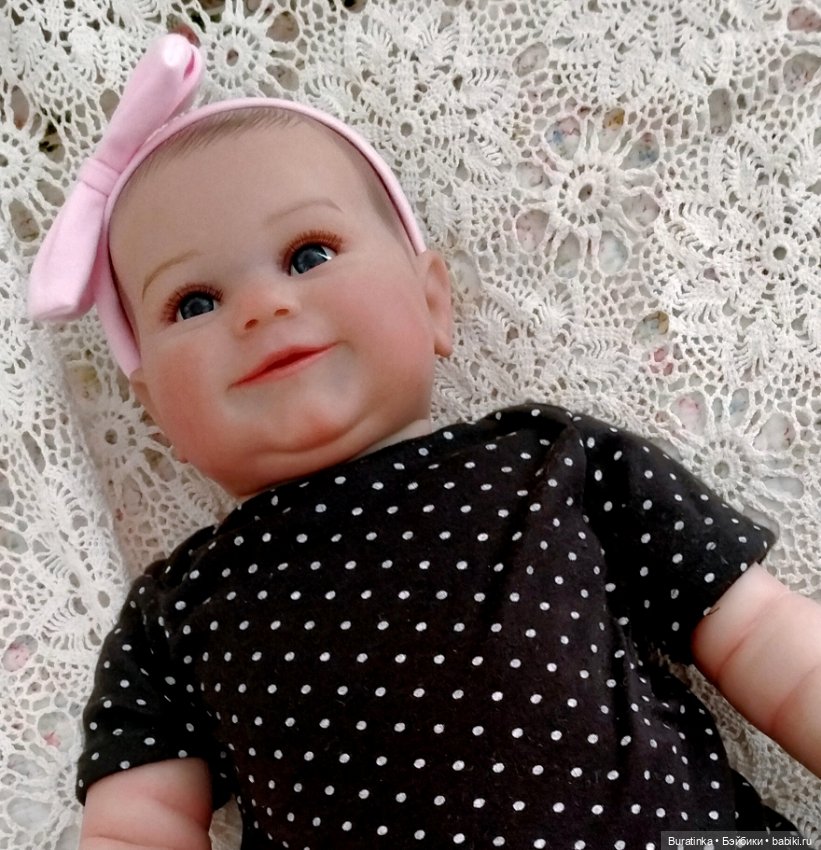 Кукла реборн мягконабивная 60 см (фото 4)