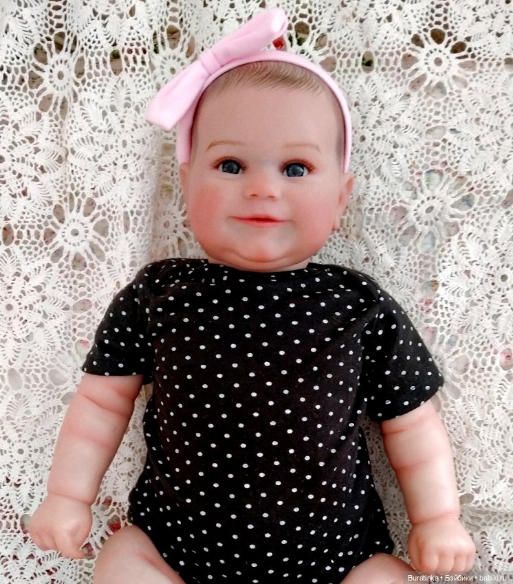 Кукла реборн мягконабивная 60 см