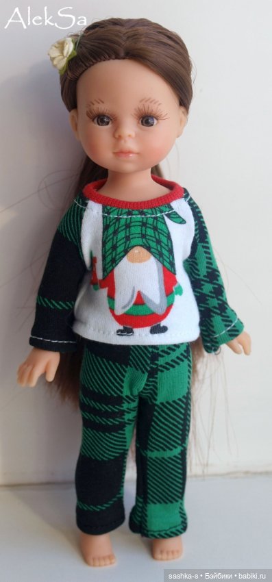 Домашний костюм-пижамка для разных кукол (Паола Рейна, Минуш, Монст, Дримик РР, Мия) (фото 2)