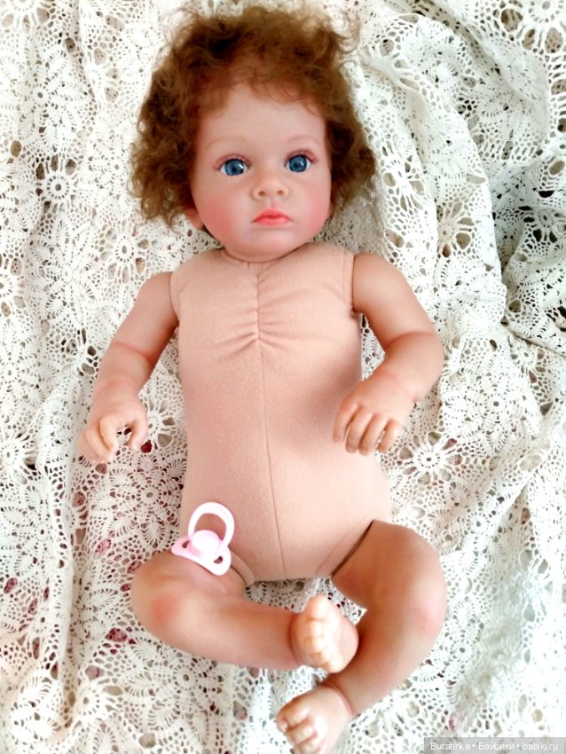 Кукла реборн мягконабивная 60 см (фото 3)
