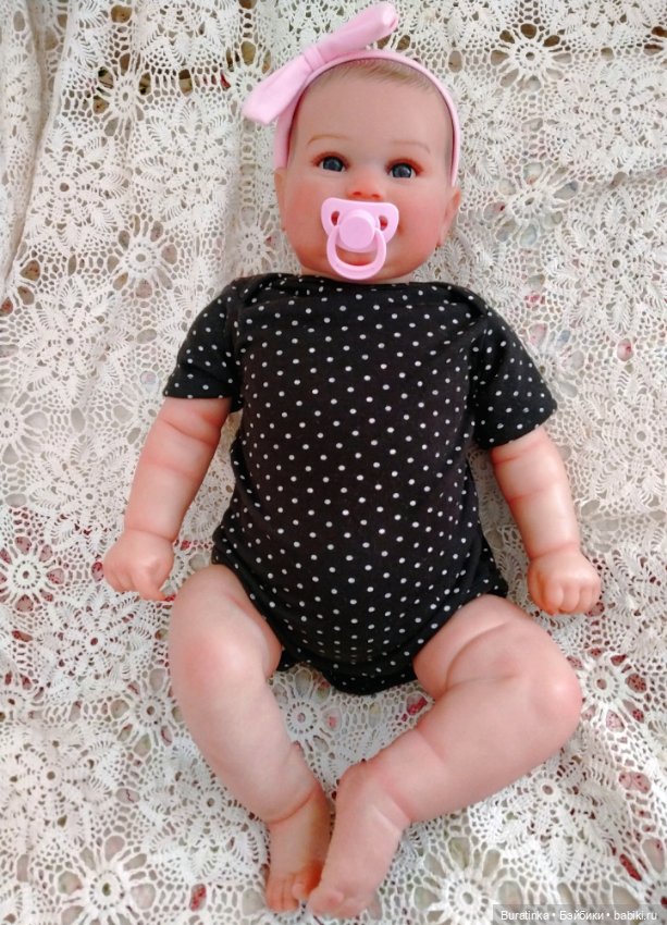 Кукла реборн мягконабивная 60 см (фото 2)
