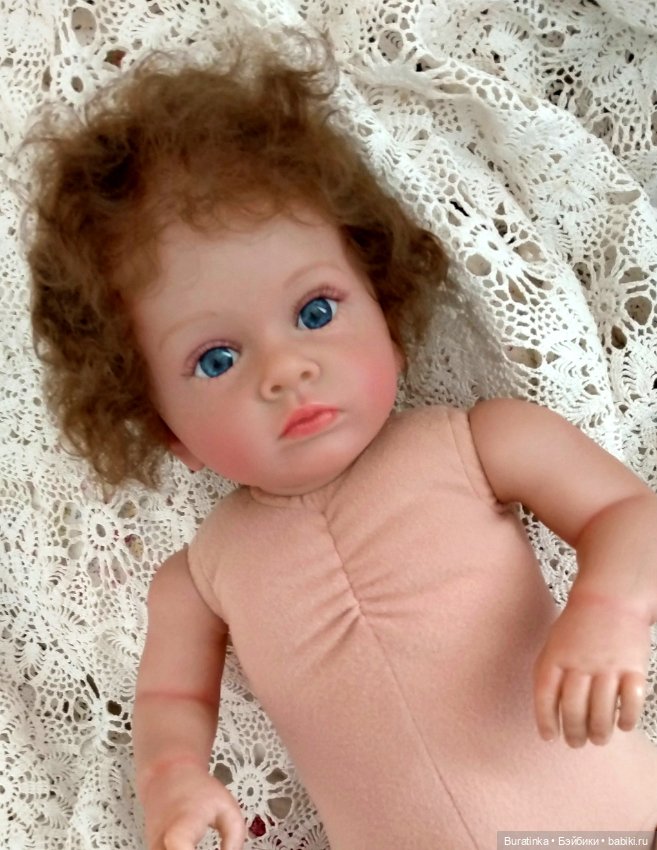 Кукла реборн мягконабивная 60 см (фото 2)