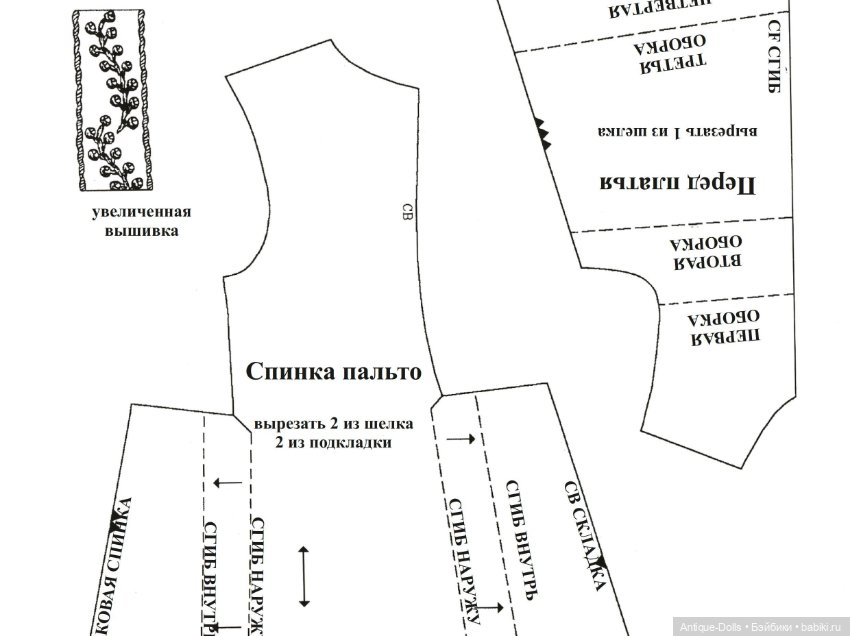 Выкройки одежды Bleuette на русском языке (фото 8)