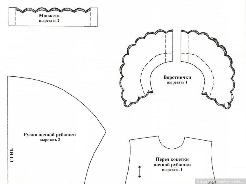 Выкройки одежды Bleuette на русском языке (фото 3)