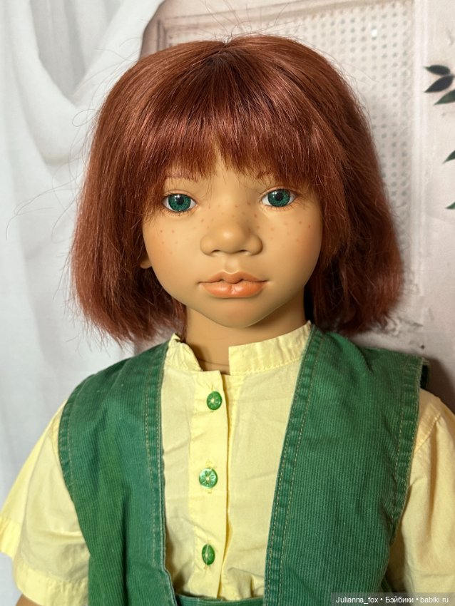 Рыжий конопатый Мелвин (Melvin) от Annette Himstedt. 1994/1995 год (фото 3)