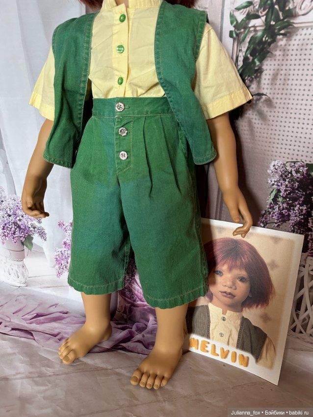 Рыжий конопатый Мелвин (Melvin) от Annette Himstedt. 1994/1995 год (фото 10)