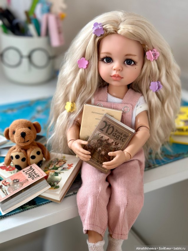 Книги с красивыми иллюстрациями для кукол, для румбоксов, 1:4, 1:6 (фото 3)