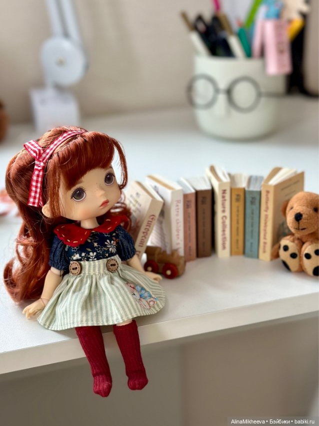 Книги с красивыми иллюстрациями для кукол, для румбоксов, 1:4, 1:6 (фото 6)