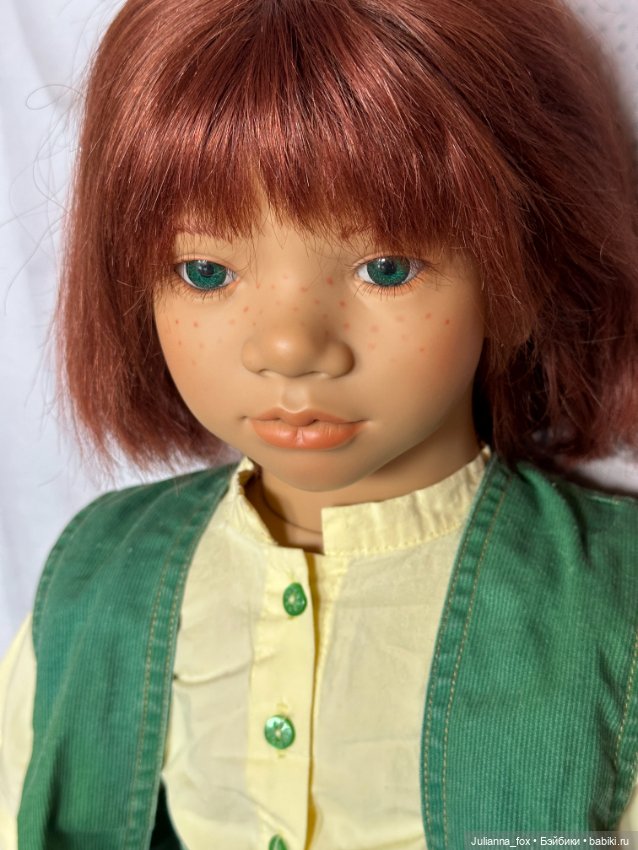 Рыжий конопатый Мелвин (Melvin) от Annette Himstedt. 1994/1995 год (фото 5)