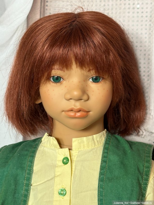 Рыжий конопатый Мелвин (Melvin) от Annette Himstedt. 1994/1995 год (фото 4)