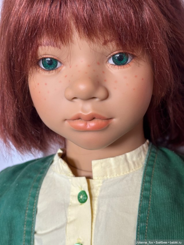 Рыжий конопатый Мелвин (Melvin) от Annette Himstedt. 1994/1995 год (фото 6)