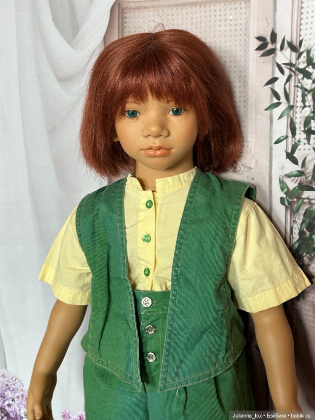 Рыжий конопатый Мелвин (Melvin) от Annette Himstedt. 1994/1995 год (фото 2)