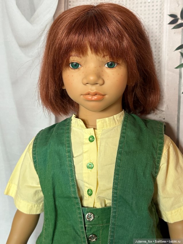 Рыжий конопатый Мелвин (Melvin) от Annette Himstedt. 1994/1995 год