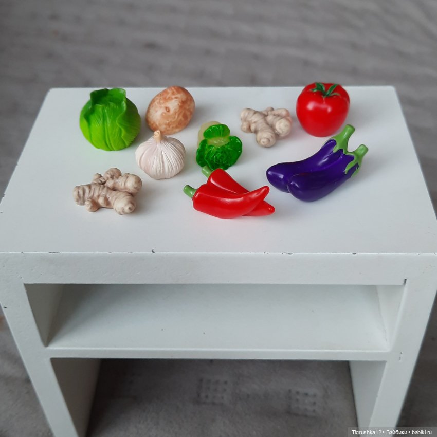 Набор овощей в кукольный домик (фото 3)