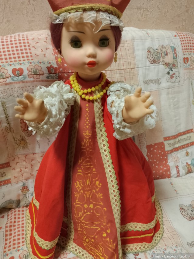 Кукла СССР 8 Марта "Добро пожаловать"