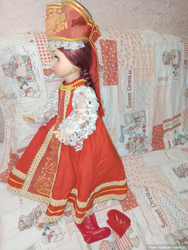 Кукла СССР 8 Марта "Добро пожаловать"