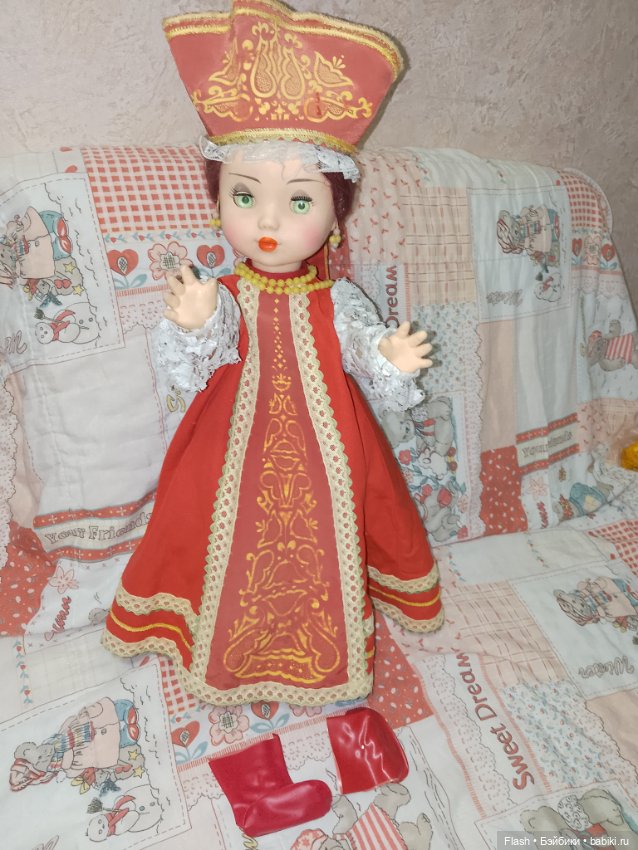 Кукла СССР 8 Марта "Добро пожаловать"