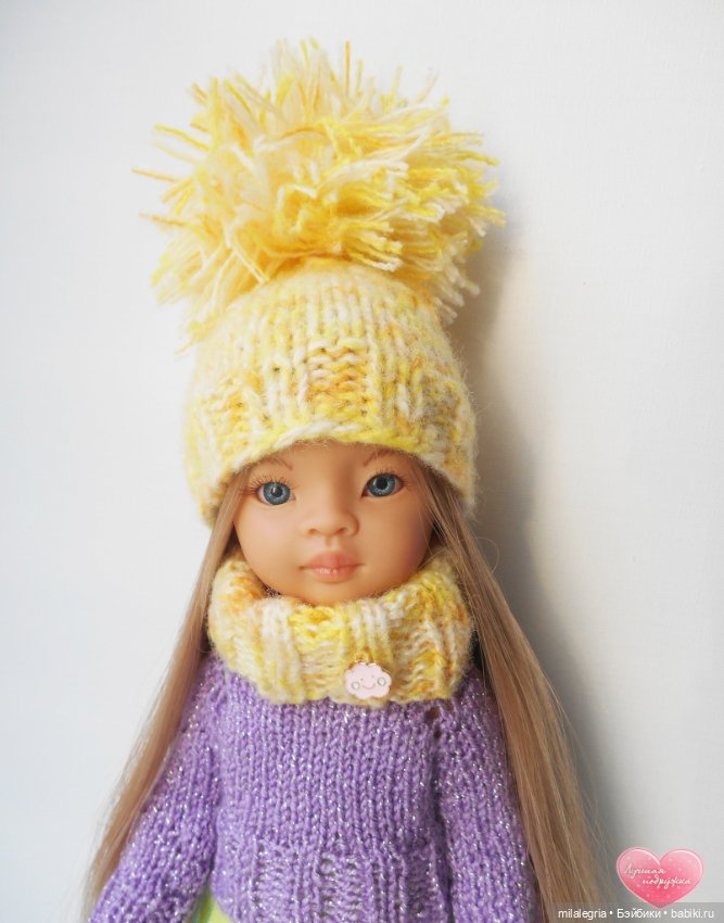 Вязаные Шапочки и комплекты для Paola Reina Паола Рейна (фото 8)