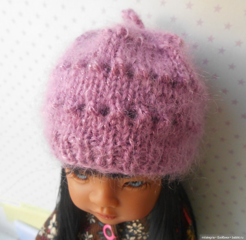 Вязаные Шапочки и комплекты для Paola Reina Паола Рейна (фото 4)
