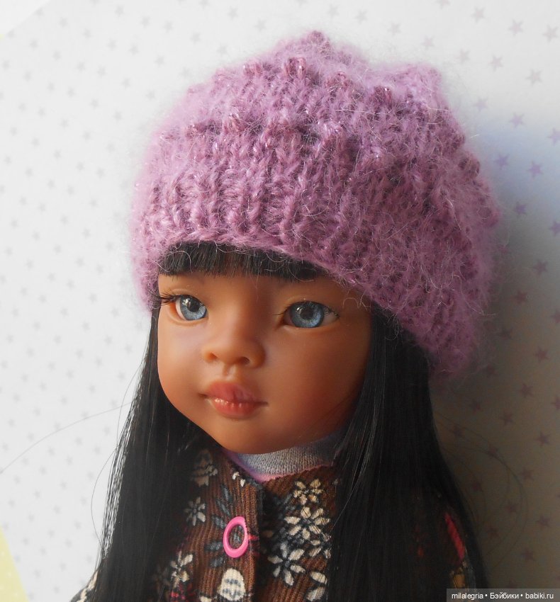 Вязаные Шапочки и комплекты для Paola Reina Паола Рейна (фото 3)