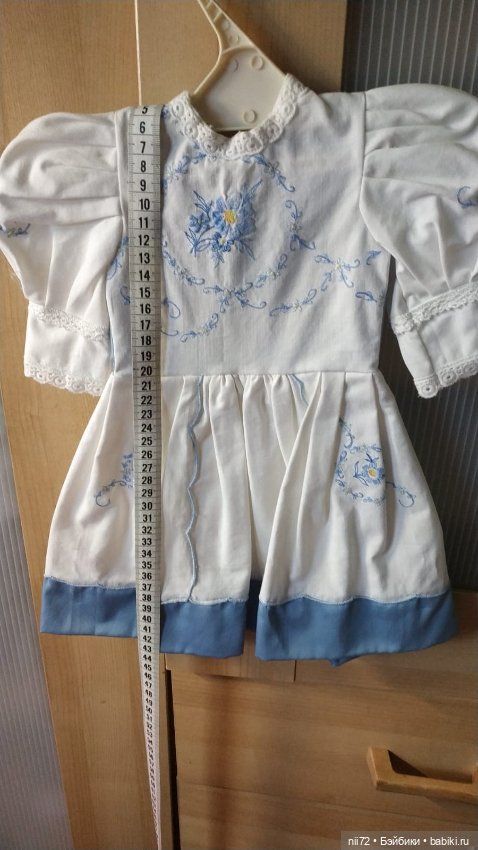 Платья для антикварной куклы 50-55-60 см