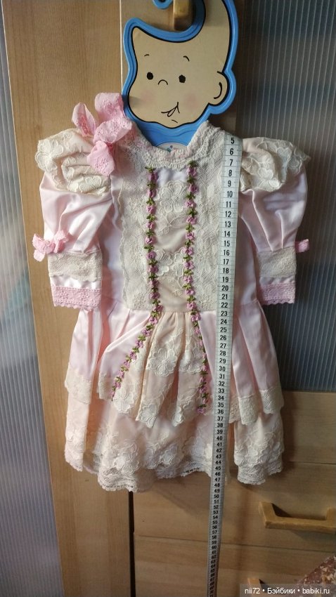 Платья для антикварной куклы 50-55-60 см (фото 3)