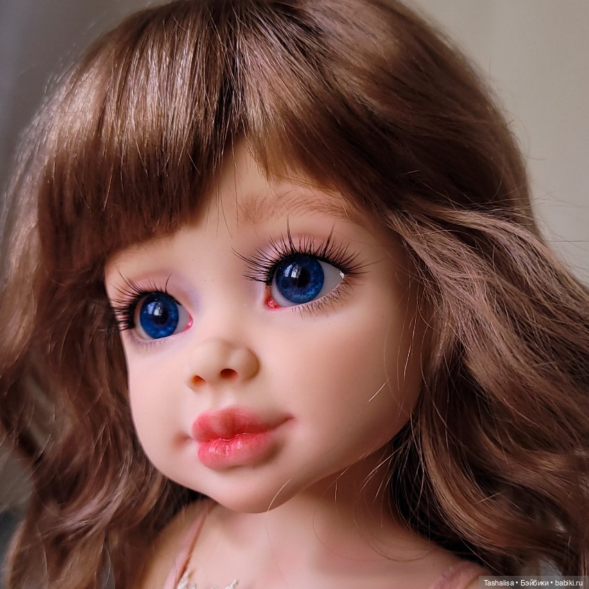 Девочка Синеглазка — Авторские куклы (фото 8)