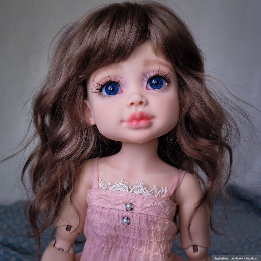 Девочка Синеглазка — Авторские куклы (фото 7)