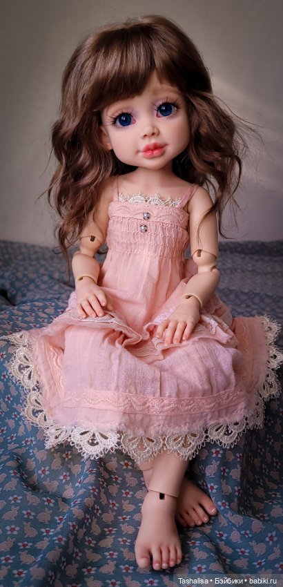 Девочка Синеглазка — Авторские куклы (фото 5)