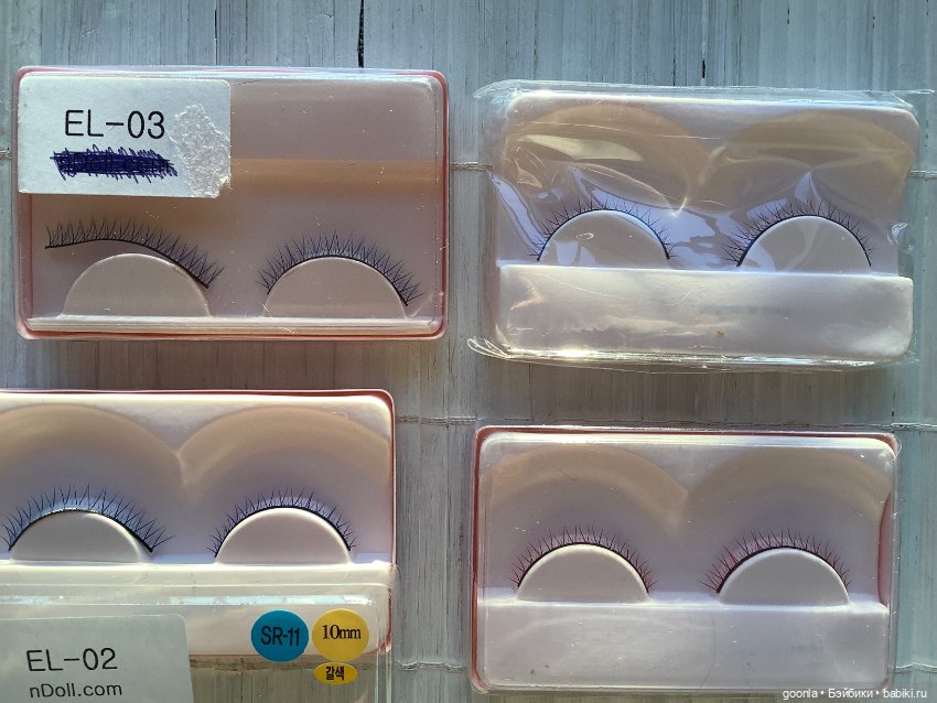 Ресницы для кукол — Другие инструменты для кукол
