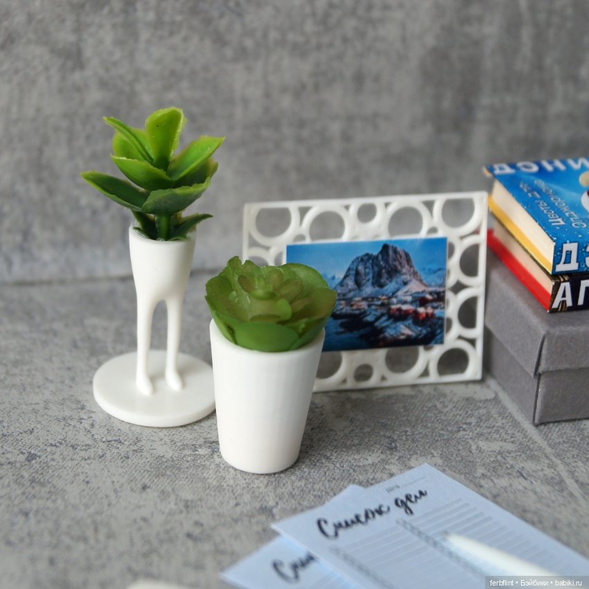 Настольный набор №5 масштаб 1:6 (фото 2)