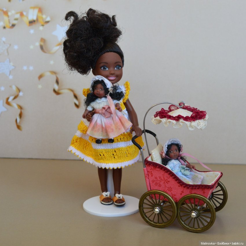 Миниатюрная кукла 4 см — Авторские куклы