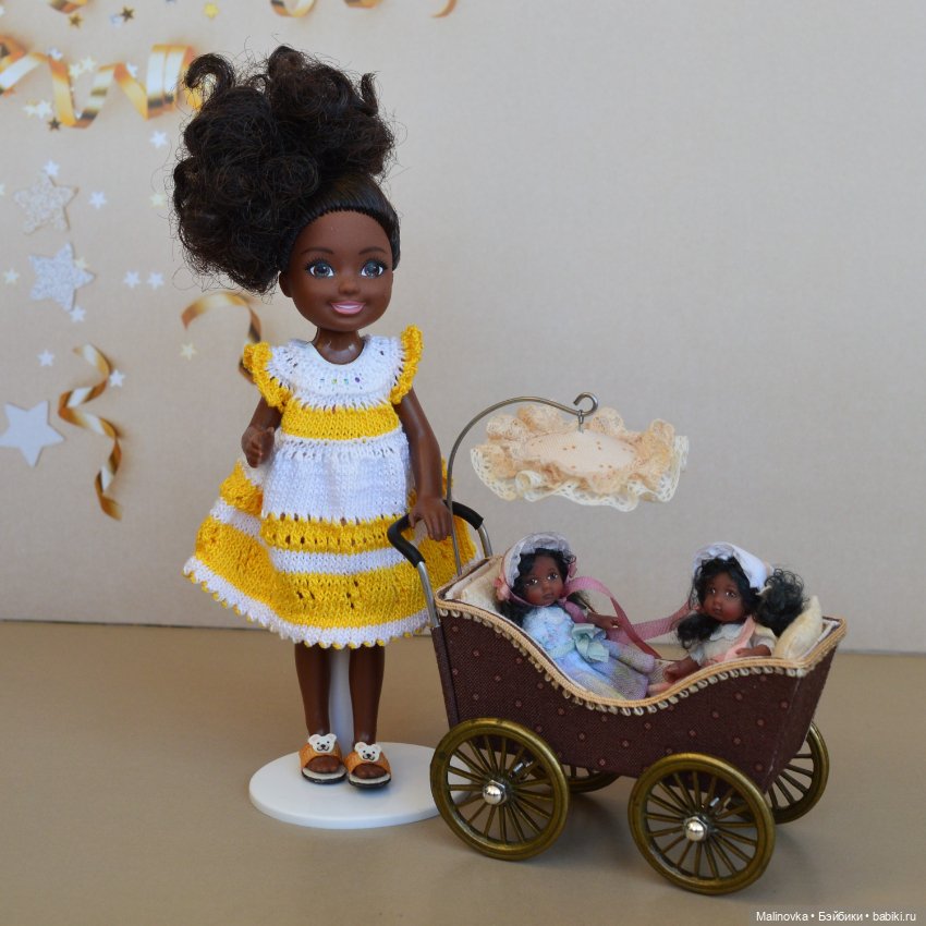 Миниатюрная кукла 4 см — Авторские куклы