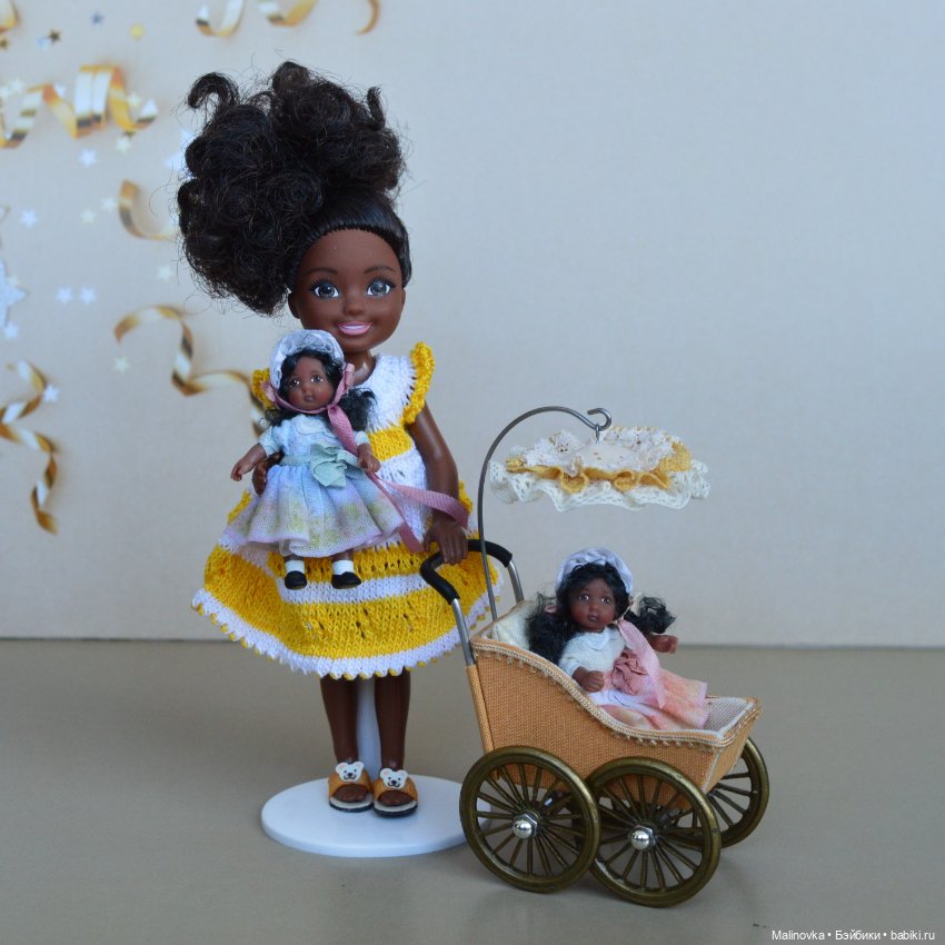 Миниатюрная кукла 4 см — Авторские куклы