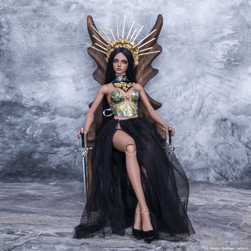 Трон для 1/4 - Ручная Работа (Древо, 2 подушки в комплекте) (фото 5)