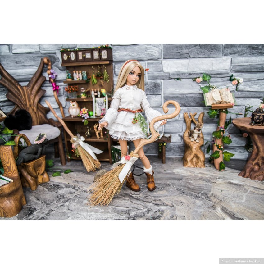 Метла для ведьмочки №1 — Аксессуары для BJD (фото 9)