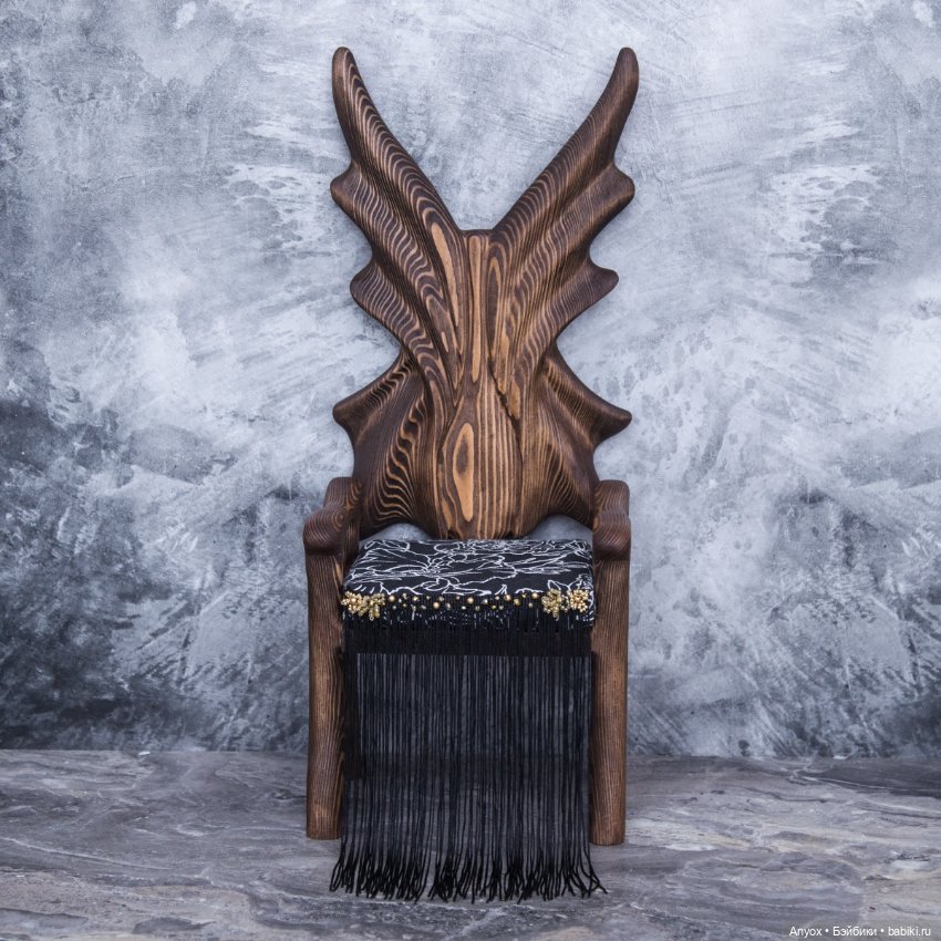 Трон для 1/4 - Ручная Работа (Древо, 2 подушки в комплекте) (фото 8)