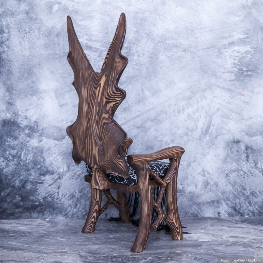 Трон для 1/4 - Ручная Работа (Древо, 2 подушки в комплекте)