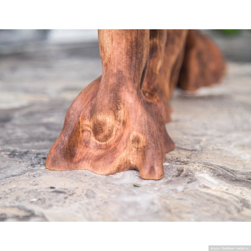 Стол Ведьмочки 2х- ярусный, с эпоксидкой