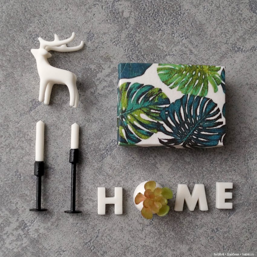 Набор декора №1 в масштабе 1:6 (фото 4)