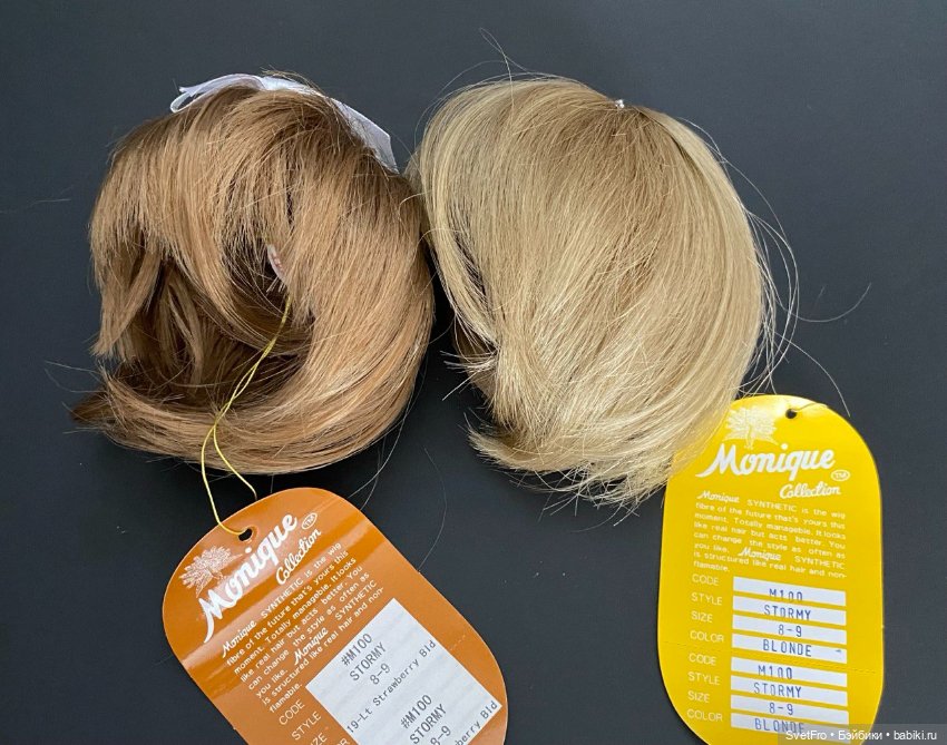 Парики STORMY и TARA Размер 8-9 Monique Collection