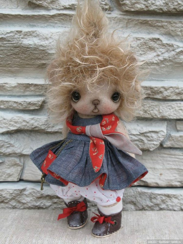 Мишка Елены Майоренко — Авторские игрушки (фото 2)