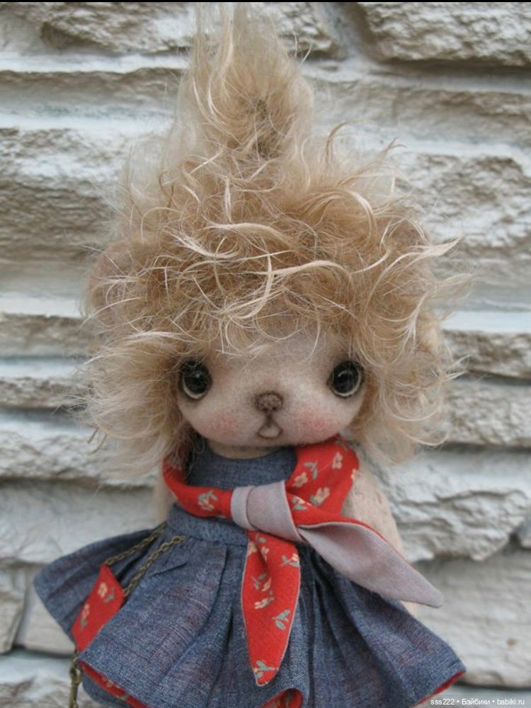 Мишка Елены Майоренко — Авторские игрушки (фото 3)