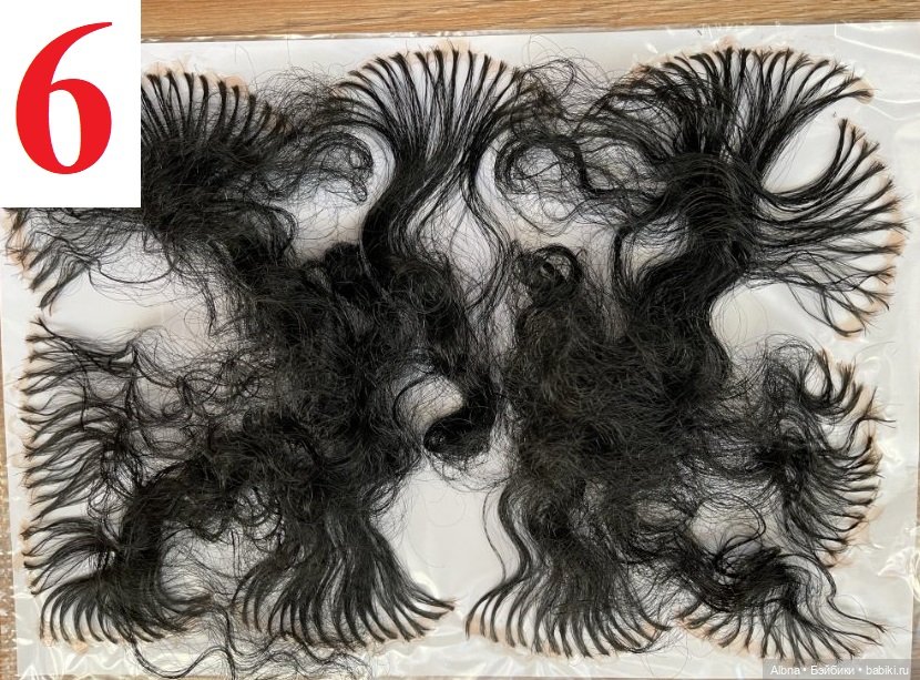 Продам родные волосы от куклы Готс Gotz (фото 5)