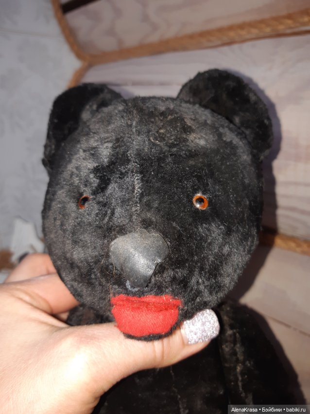 Мишка СССР шарнирный — Винтажные куклы и игрушки детства (фото 4)