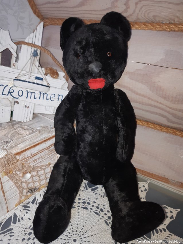 Мишка СССР шарнирный — Винтажные куклы и игрушки детства (фото 2)